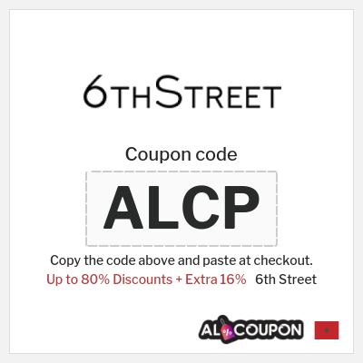 Coupon discount code for 6th Street Up to 16% Coupons