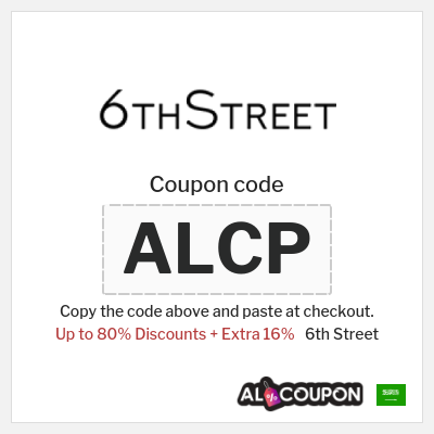 Coupon discount code for 6th Street Up to 16% Coupons
