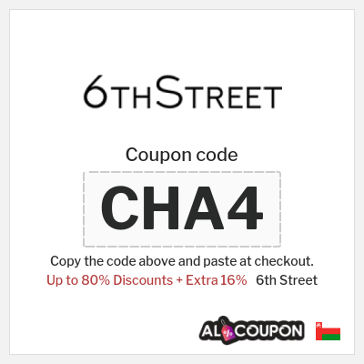 Coupon discount code for 6th Street Up to 16% Coupons
