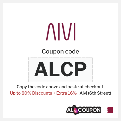 Coupon discount code for Aivi (6th Street) Up to 16% Coupons