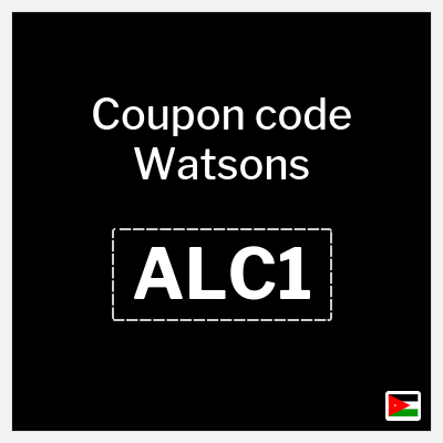 Coupon discount code for Watsons 15% OFF
