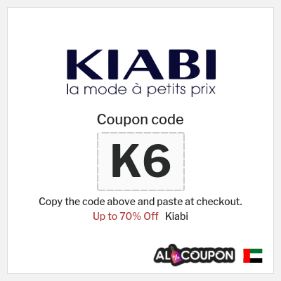 Coupon discount code for Kiabi 15% Promo Code