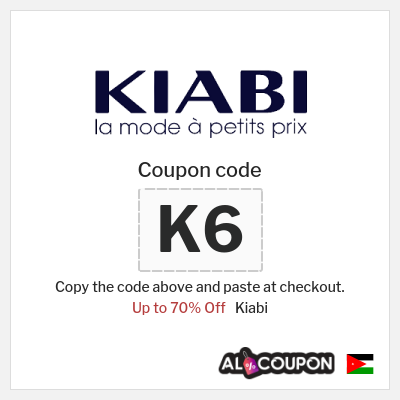 Coupon discount code for Kiabi 15% Promo Code