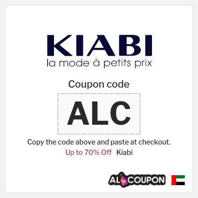 Coupon discount code for Kiabi 15% Promo Code