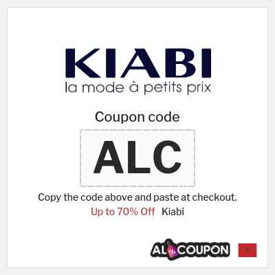 Coupon discount code for Kiabi 15% Promo Code