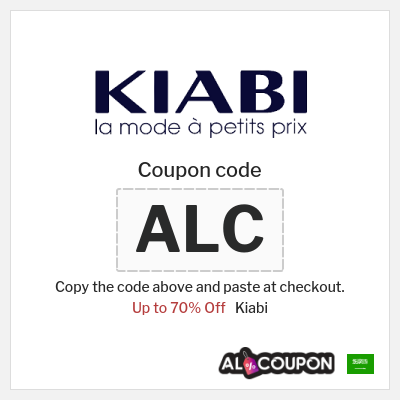 Coupon discount code for Kiabi 15% Promo Code