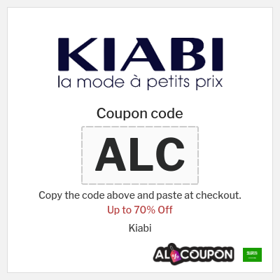 Coupon discount code for Kiabi 15% Promo Code