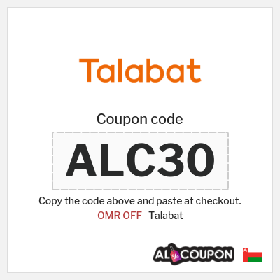 Talabat Coupon (ALC30) Talabat voucher code 2026