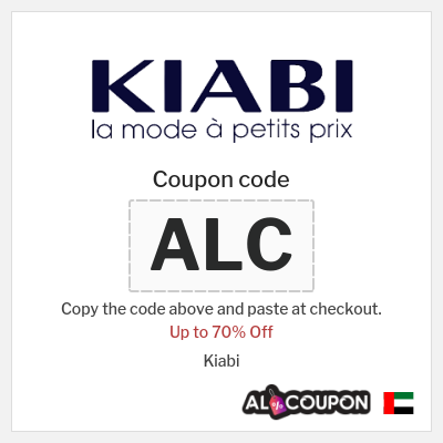 Coupon for Kiabi (ALC) Up to 70% Off
