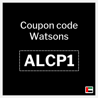 Coupon for Watsons (ALCP1) 15% OFF