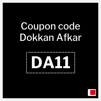 Coupon for Dokkan Afkar (DA11) 10% OFF