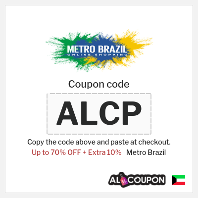 Coupon discount code for Metro Brazil 10% OFF