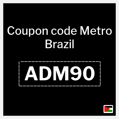 Coupon discount code for Metro Brazil 10% OFF