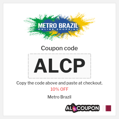 Coupon for Metro Brazil (ALCP) 10% OFF