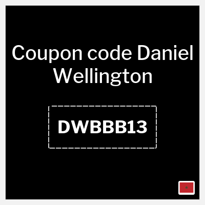 Coupon discount code for Daniel Wellington 10% OFF
