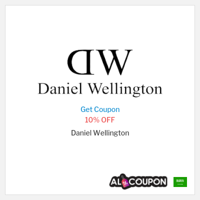 Coupon for Daniel Wellington (SRINDAA) 10% OFF