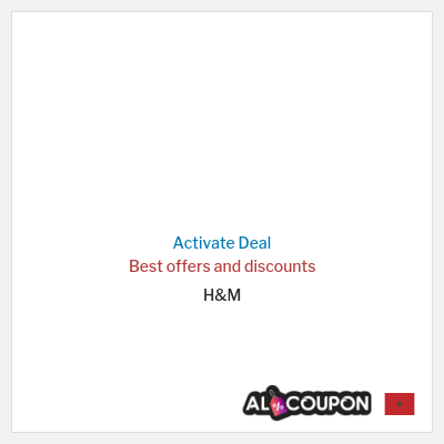 Coupon discount code for H&M 5% Exclusive Coupon Code