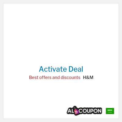 Coupon discount code for H&M Exclusive 5% Discount Codes