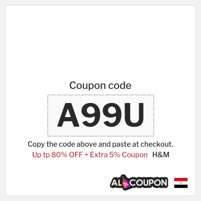 Coupon discount code for H&M Exclusive Up to 10% Discount Codes