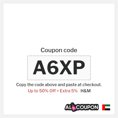 Coupon discount code for H&M Exclusive Up to 10% Discount Codes