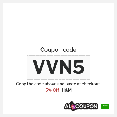Coupon discount code for H&M Exclusive Up to 10% Discount Codes