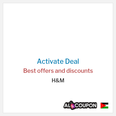 Coupon discount code for H&M 5% Exclusive Coupon Code