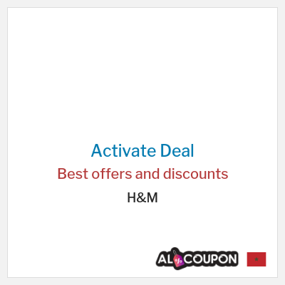 Coupon discount code for H&M 5% Exclusive Coupon Code