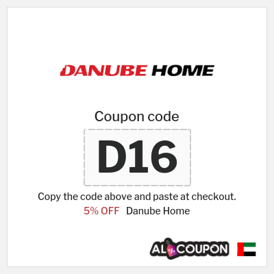 Coupon for Danube Home (D16) 5% OFF