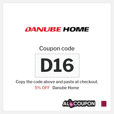 Coupon for Danube Home (D16) 5% OFF