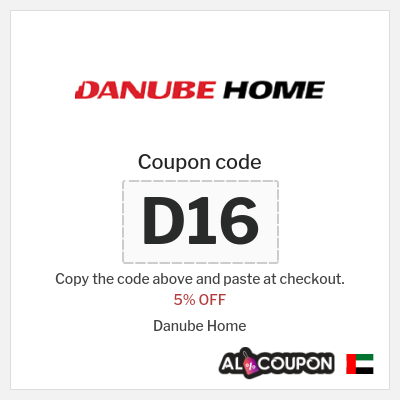 Coupon for Danube Home (D16) 5% OFF