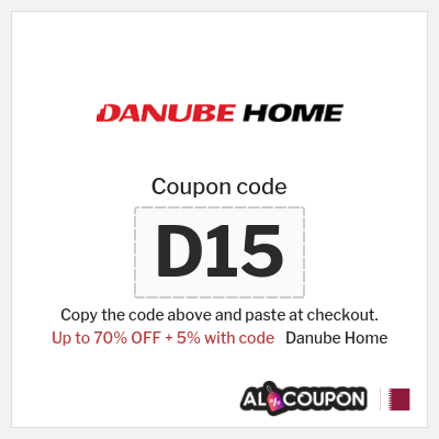 Coupon for Danube Home (D15) Up to 70% OFF + 5% with code