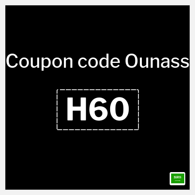Coupon for Ounass (H60) 3000 SAR off