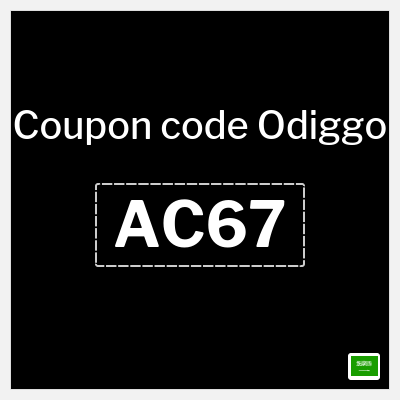 Coupon for Odiggo (AC67) Up to 30% OFF