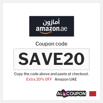 Coupon discount code for Amazon UAE Up to 80% Discounts + Free Shipping