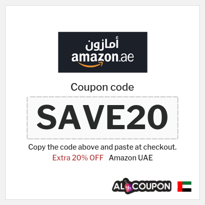 Coupon discount code for Amazon UAE Up to 80% Discounts + Free Shipping