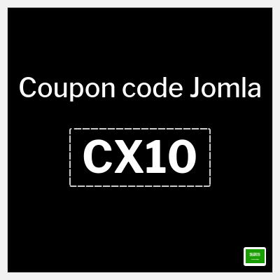 Coupon for Jomla (CX10) 5 Saudi riyal OFF