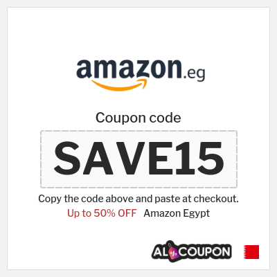 Coupon discount code for Amazon Egypt Free shipping + Discounts up to 50% OFF