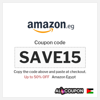 Coupon discount code for Amazon Egypt Free shipping + Discounts up to 50% OFF