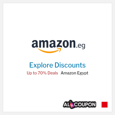 Coupon discount code for Amazon Egypt Up to 80% Discounts + Free Shipping