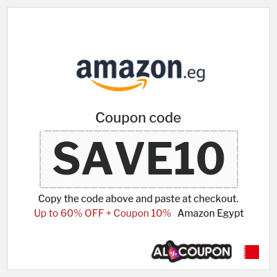 Coupon discount code for Amazon Egypt Up to 80% Discounts + Free Shipping