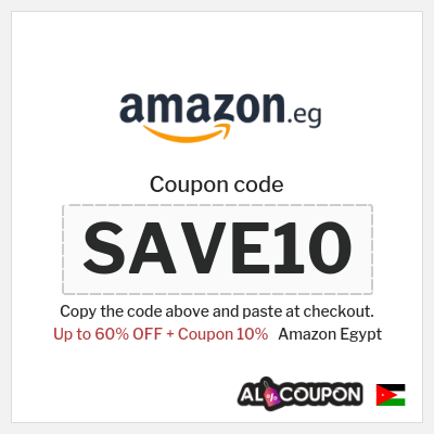 Coupon discount code for Amazon Egypt Up to 80% Discounts + Free Shipping