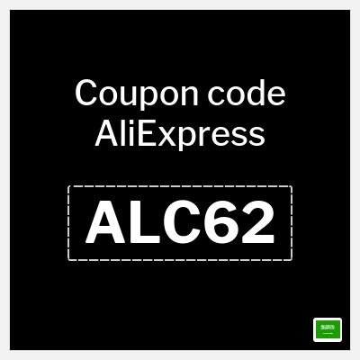 Coupon for AliExpress (ALC62) 62 SAR OFF