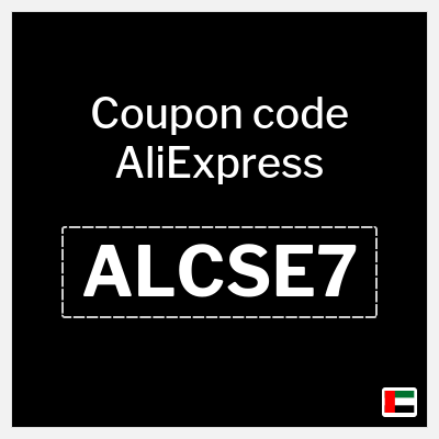 Coupon for AliExpress (ALCSE7) 225.4 AED OFF