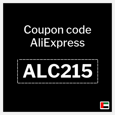 Coupon for AliExpress (ALC215) 210.7 AED OFF
