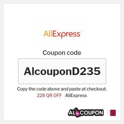 Coupon for AliExpress (AlcouponD235) 228 QR OFF