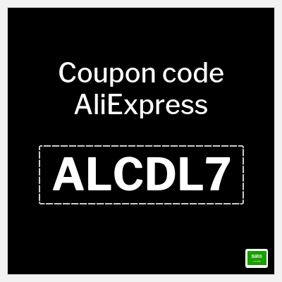 Coupon for AliExpress (ALCDL7) 155 SAR OFF
