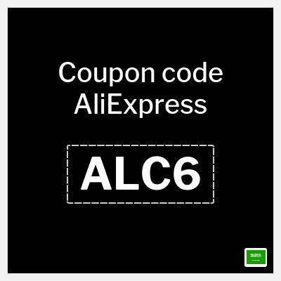 Coupon for AliExpress (ALC6) 116 SAR OFF