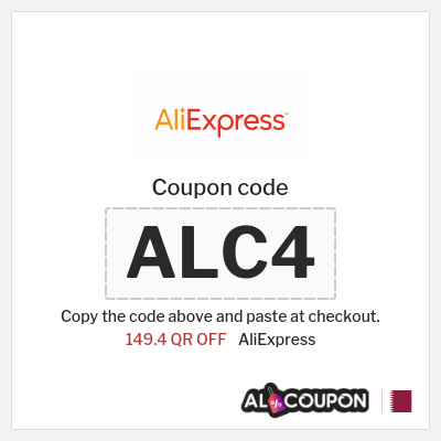 Coupon for AliExpress (ALC4) 149.4 QR OFF