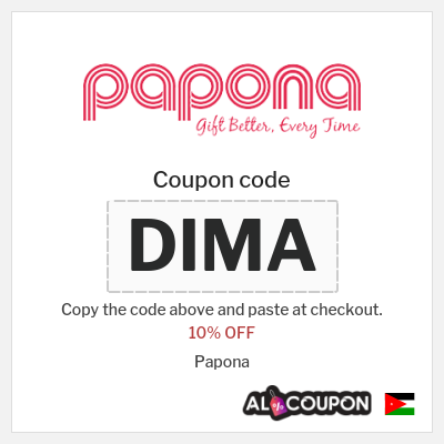 Coupon for Papona (DIMA) 10% OFF