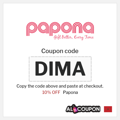 Coupon for Papona (DIMA) 10% OFF
